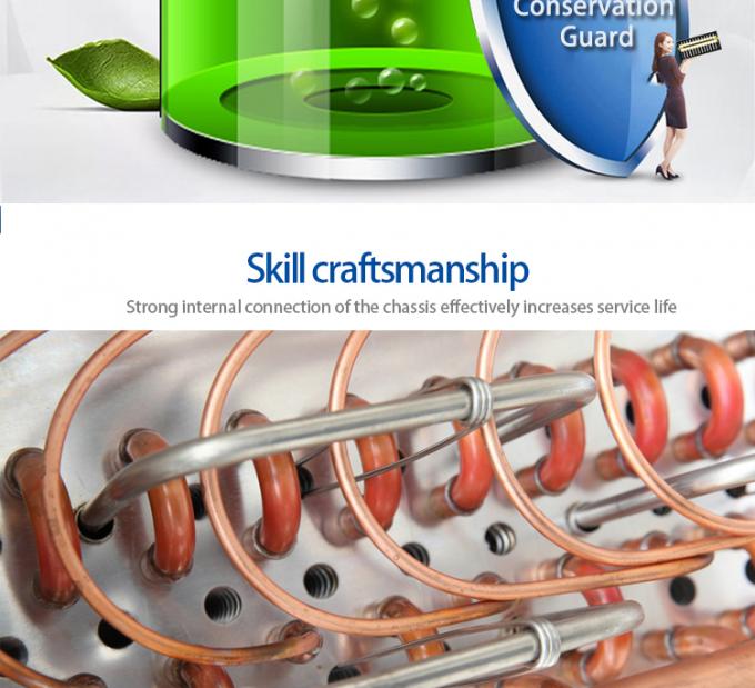 SPAE053D CE 인증 냉동실용 산업용 세 팬 증발 공기 냉각기 3