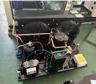 KUB500L YF35E3G-Q100 1PH 냉각 콘덴싱 장치 낮은 온도 5HP 스크롤 압축기 콘덴서