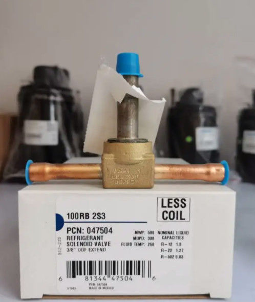 고품질 100RB 2S3 양방향 전자기 밸브 정상적으로 닫힌 전자기 밸브 냉장기 r22 전자기 밸브/전자기 밸브 15 바 냉장