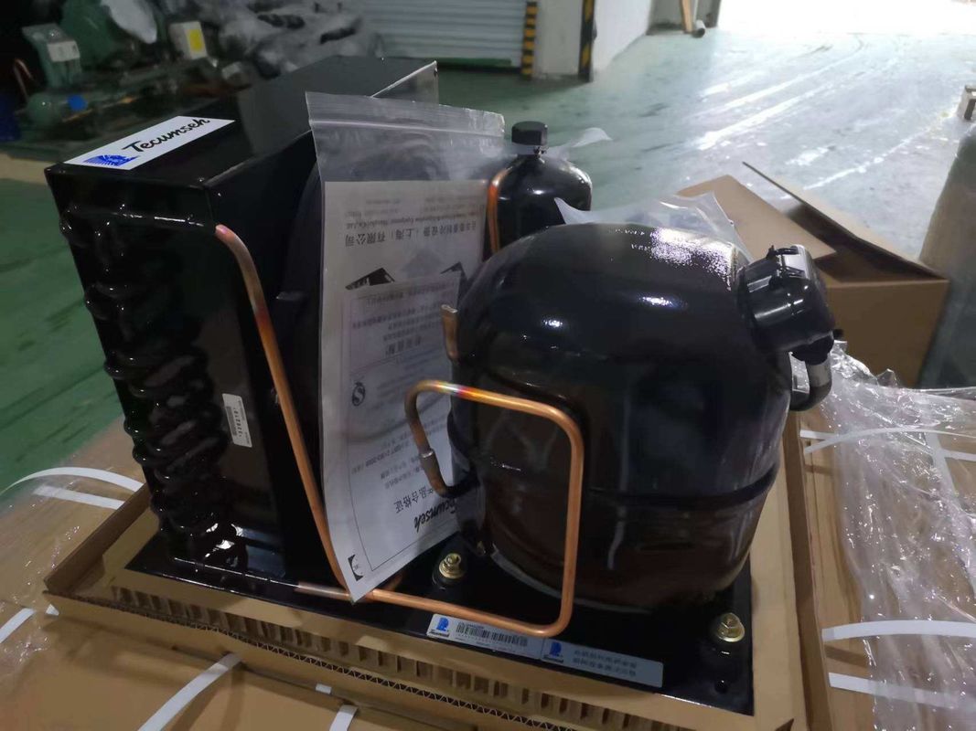 CAJ2446ZBR Tecumseh 압축기 1 hp 응축 단위 220V ac 응축 단위 R404A 냉장고 응축 단위