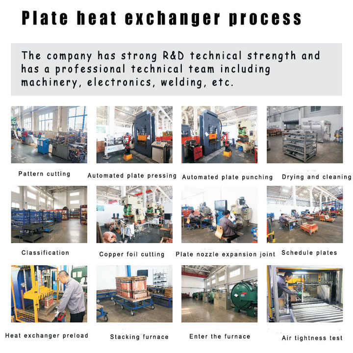 B3-26-34D 스테인리스 스틸 304/316 용접 열 교환기 1HP에서 6HP OEM BPHE 판형 냉장고용 산업 열 교환기