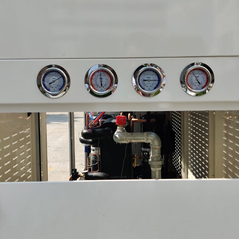 40HP 공랭식 냉각기 (코플랜드 압축기 및 R404A 냉매 포함, 산업용 냉동용)