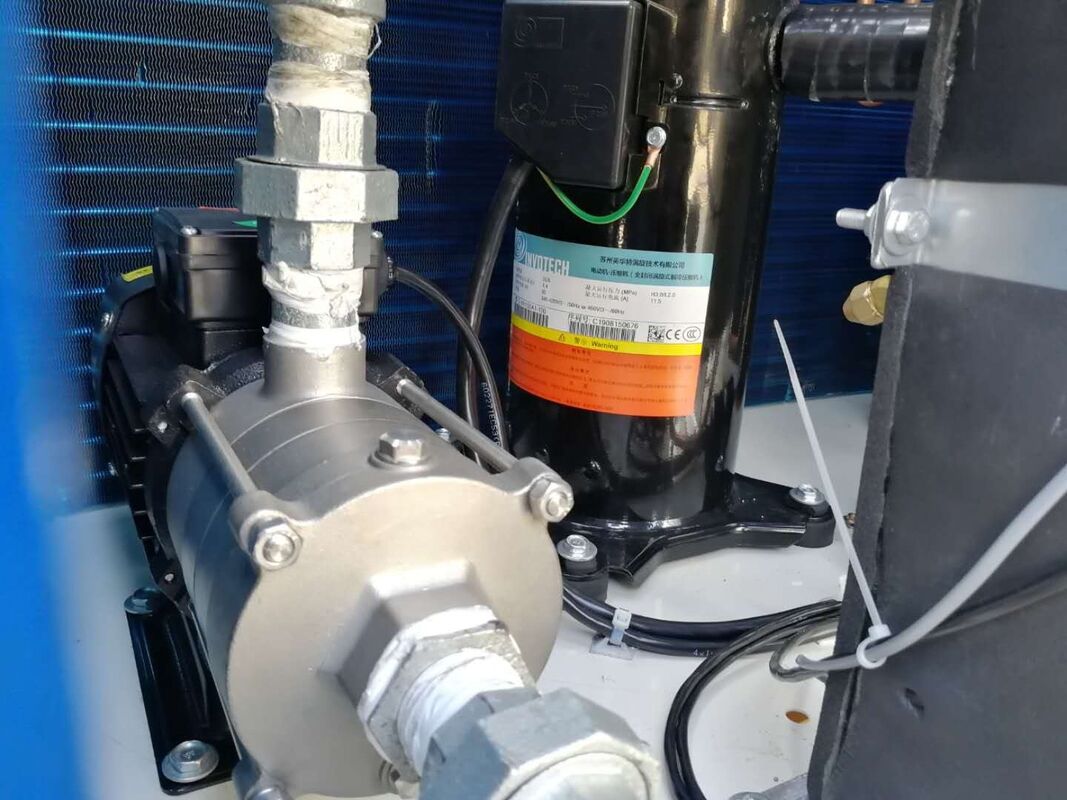 5HP 산업용 냉각기 (밀폐형 압축기, 380V/3상/50Hz 공랭식)