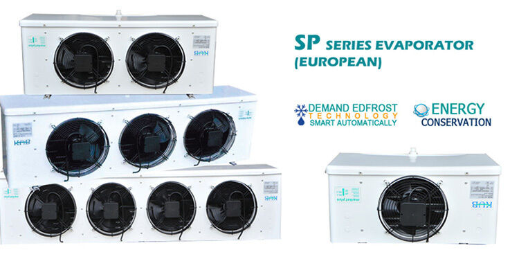 SPJE021D 천장형 에어쿨러, 알루미늄 합금 쉘, 산업용 상업용, 창고 냉장실 과일 보관용