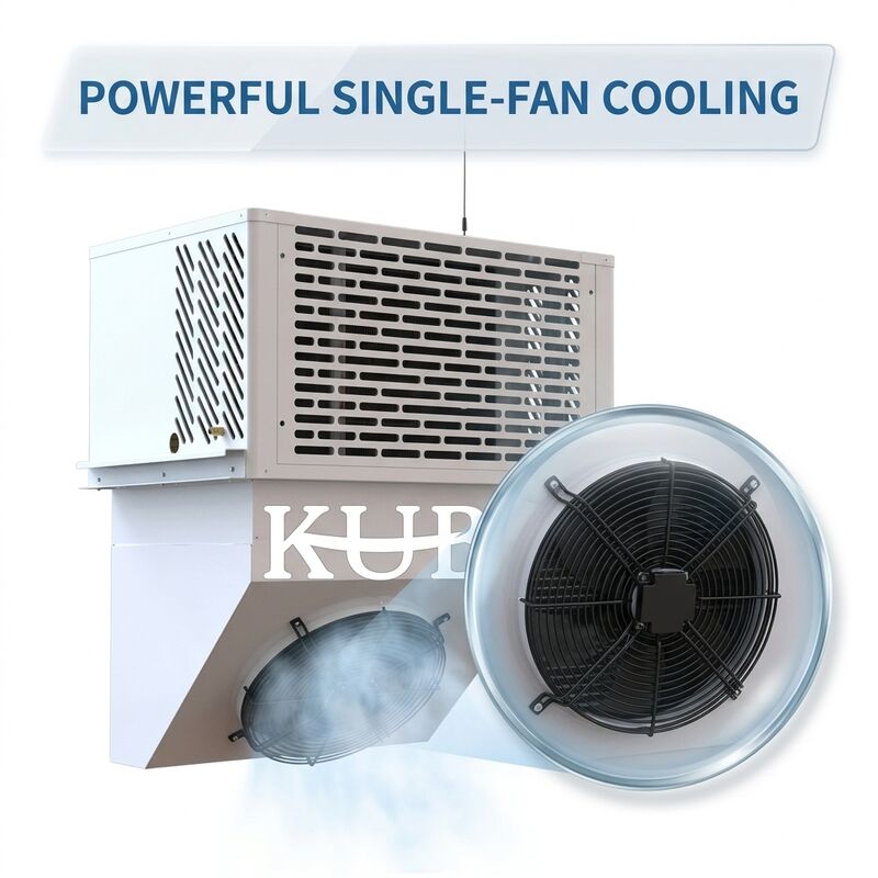 IP65 옥외 비바람에 견디는 작은 집광 단위 3HP 신비한 일폭 R404A 방수 주거 찬 방 임명