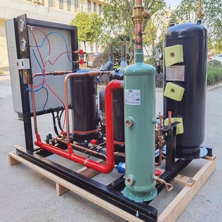 KBVA-130*2L ZFI59KQE 냉장실 냉동 단위 스크롤 압축기 병렬 단위 냉장 단위