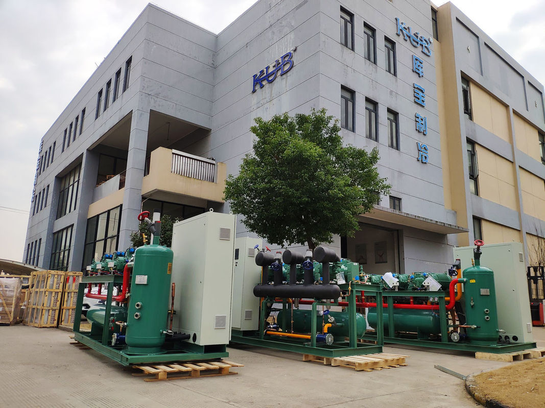 반 밀폐형 나사식 냉동 압축기 RC2-410B 380V/420V/50HZ 대형 나사 냉동 압축기