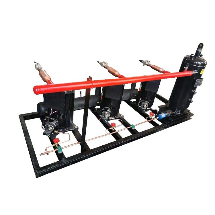 식품 판매점 평행한 냉장 설비를 위한 풍랭식 R404a 냉동 응축 유닛