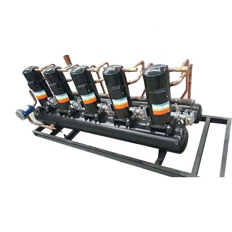 식품 판매점 평행한 냉장 설비를 위한 풍랭식 R404a 냉동 응축 유닛