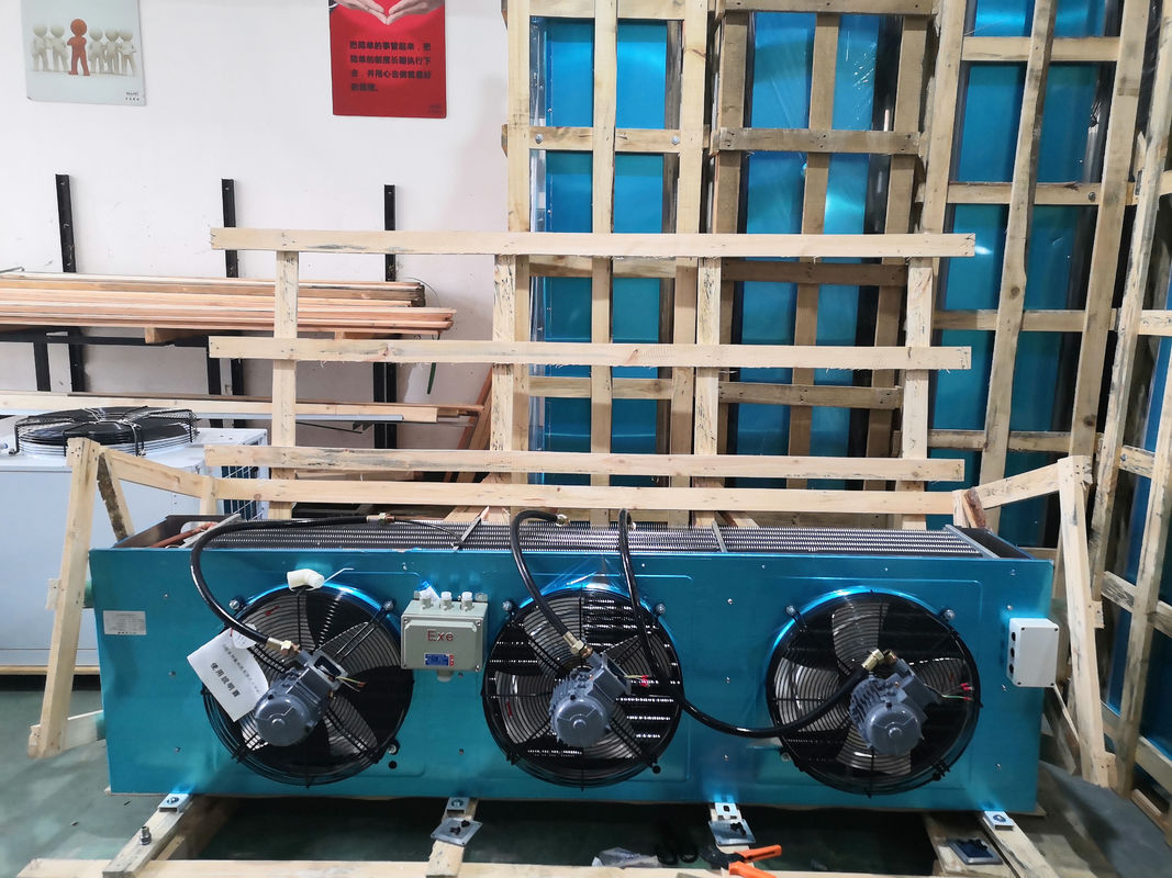 삼상 화학 방폭 D 형 증발기 R404a 냉방 공기 냉각기