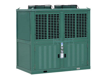 R404a Low Temperature Commercial Refrigeration Condensing Units Green Color 10 Horsepower