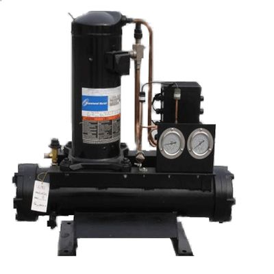 KUB WN03 ZB21M 3HP 380V 코플랜드 스크롤 압축기 및 1년 보증이 포함된 수냉식 응축 장치